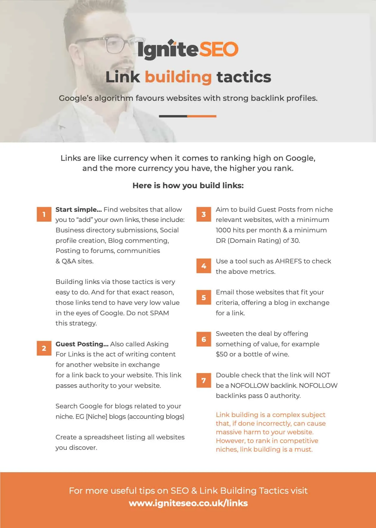 Link building checklist download