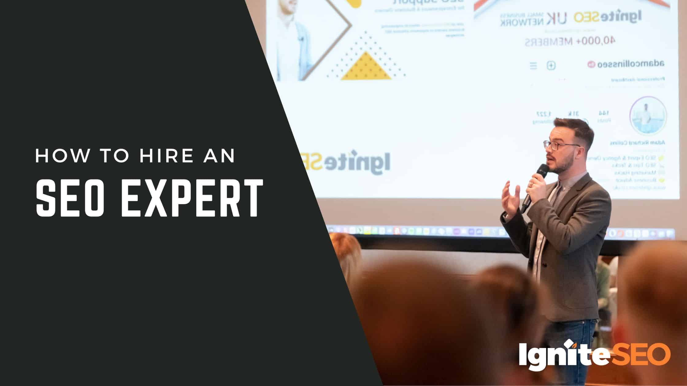 How to hire an SEO expert