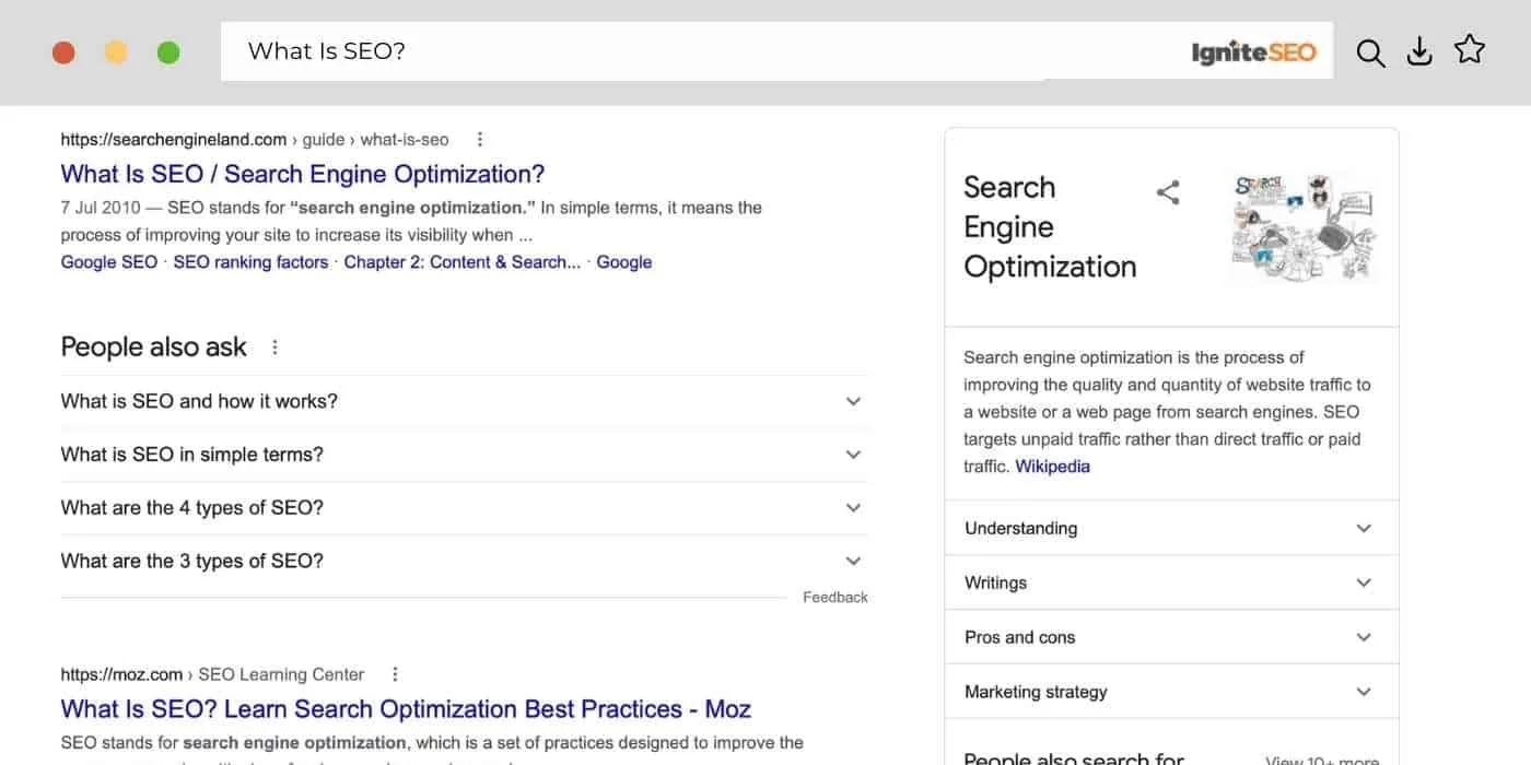 SEO Expert Using Google